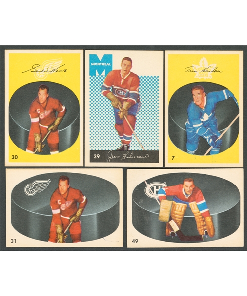 1962-63 Parkhurst Hockey Near Complete Card Set (55/56)