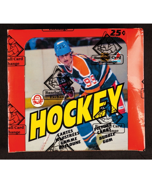 1982-83 O-Pee-Chee Hockey Wax Box (48 Unopened Packs) - BBCE Certified
