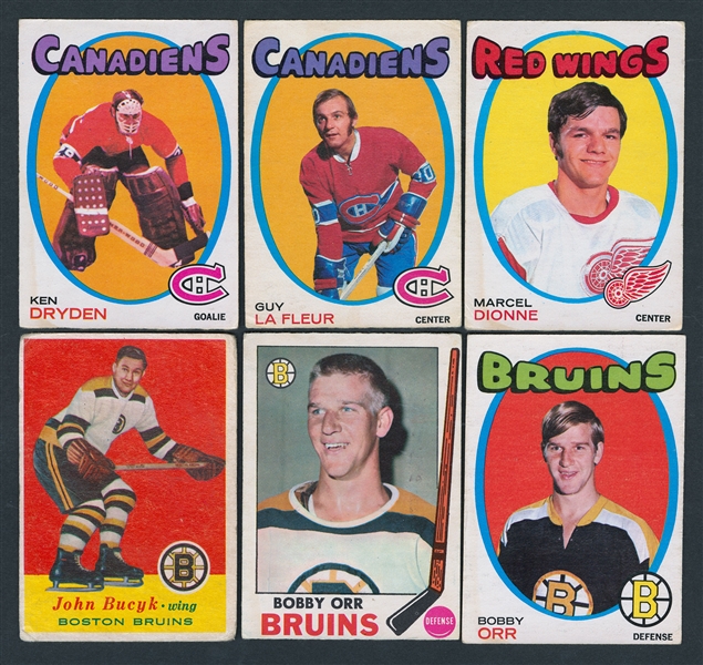 1971-72 to 1988-89 O-Pee-Chee Hockey Collection of 2500+ Including Dryden, Lafleur and Dionne Rookie Cards Plus 1960s Non-Sport Cards