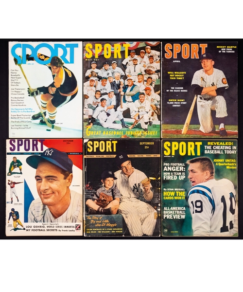Sport Magazine 1946 to 1989 Near Complete Run (520/541) 