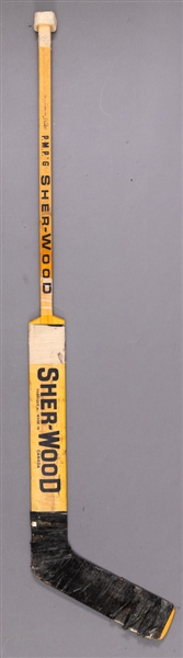 Gilles Meloches 1979-80 Minnesota North Stars Team-Signed Game-Used Stick