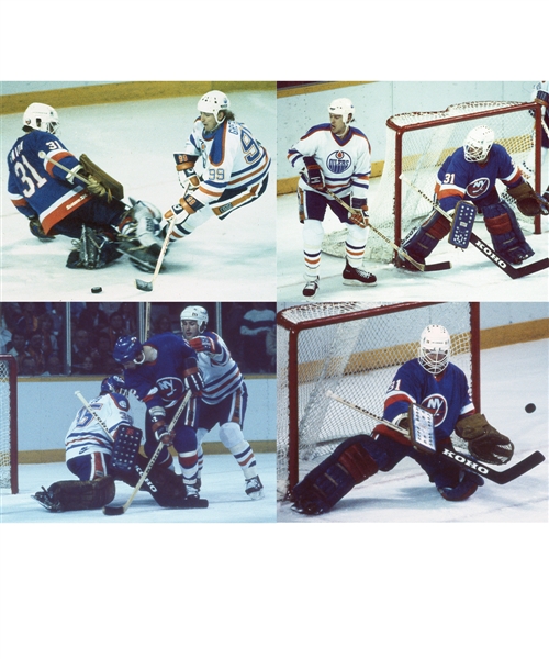 Edmonton Oilers 1982-83 Stanley Cup Finals Colour and B&W 35mm Negative Collection of 760+ including 102 images of Wayne Gretzky