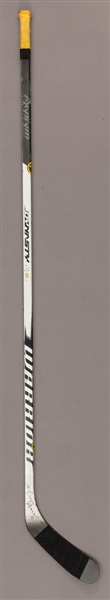 Zdeno Charas Mid-2010s Boston Bruins Signed Warrior Dynasty Game-Used Stick with LOA