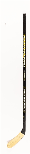 Ilya Kovalchuks Mid-2000s Atlanta Thrashers Innovative 1100 Graphite Game-Used Stick from the Personal Collection of an Important Hockey Executive with His Signed LOA