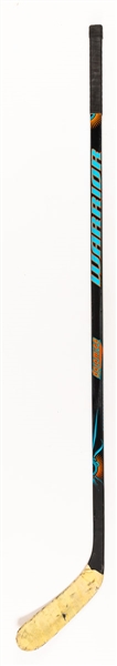 Ilya Kovalchuks Mid-to-Late-2000s Atlanta Thrashers Warrior Dolomite Graphite Game-Used Stick from the Personal Collection of an Important Hockey Executive with His Signed LOA