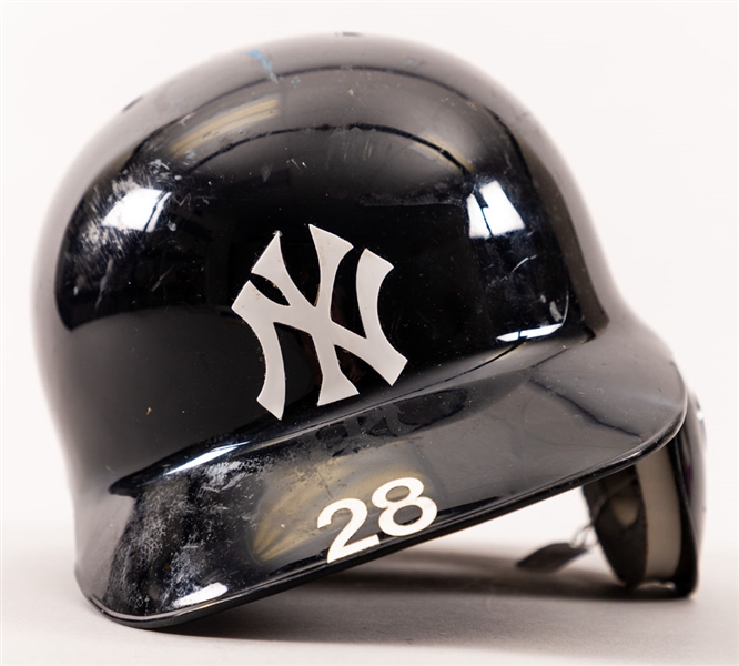 Melky Cabrera’s 2006-08 New York Yankees Game-Worn Batting Helmet – Steiner and MLB Authenticated! 