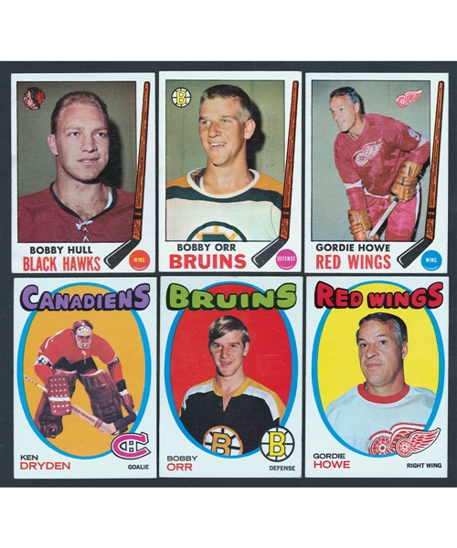 1969-70 and 1971-72 Topps Hockey Complete Sets