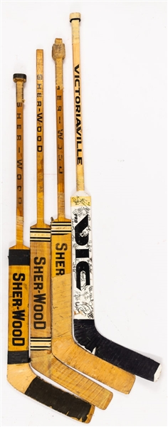 Philadelphia Flyers 1970s/80s Game-Used, Game-Issued and Team-Signed Stick Collection of 16 including Dave Poulin, Brad McCrimmon and Mike Ricci