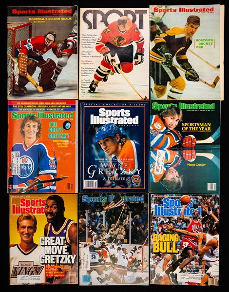 Sports Illustrated and Other Sports Magazines 1950s to 2000s Collection of 275+ 