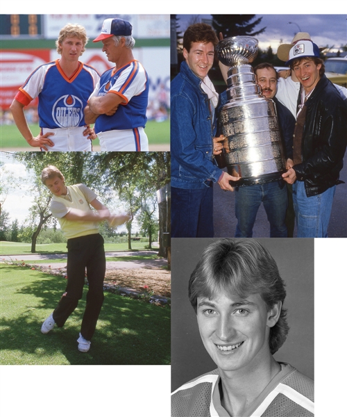 Edmonton Oilers 1982-84 Colour and B&W 35mm Negative Collection of 750+ including 286 Images of Wayne Gretzky