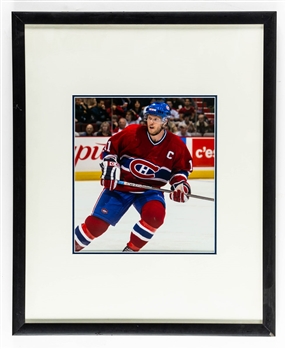 Saku Koivu Photo Display from the Montreal Canadiens Archives (17 ½” x 21 ½”)