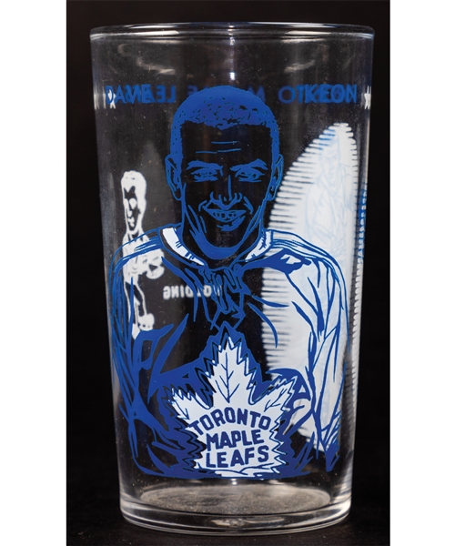 1960-61 Dave Keon Toronto Maple Leafs York Peanut Butter Glass (Short Print)