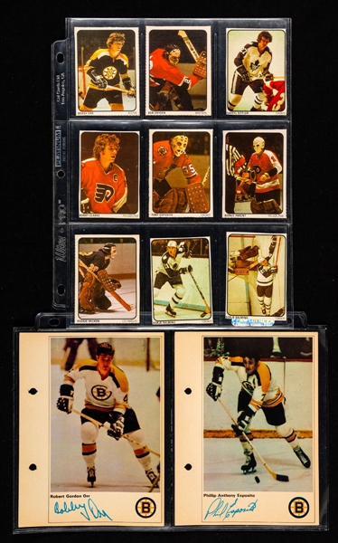 1971-72 Toronto Sun Hockey Photos (295) and 1974-75 Lipton Soup Complete 51-Card Set Plus Extras (13)