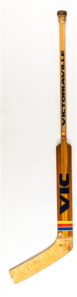 Rogatien Vachon’s Late-1970s/Early-1980s Signed Victoriaville Pro Vic 1000 Game-Used Stick 