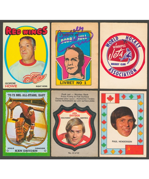 Large 1970s/1980s O-Pee-Chee and Topps Hockey Card Collection Including Numerous Rookies and Inserts Including Booklets, Team Logos, Team Canada and Player Crests