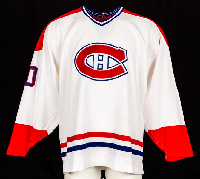 Jim Nesichs Late-1980s AHL Sherbrooke Canadiens Game-Worn Jersey