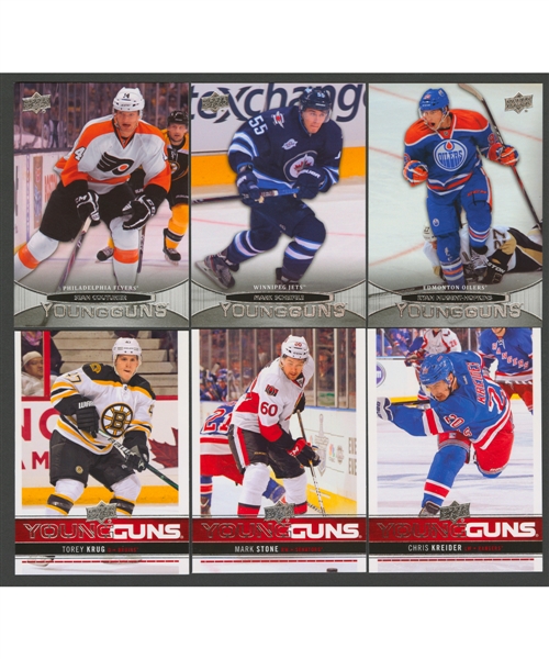 2011-12 and 2012-13 Upper Deck Hockey Complete Sets with All Young Guns Including Scheifele, Nugent-Hopkins and Stone RCs