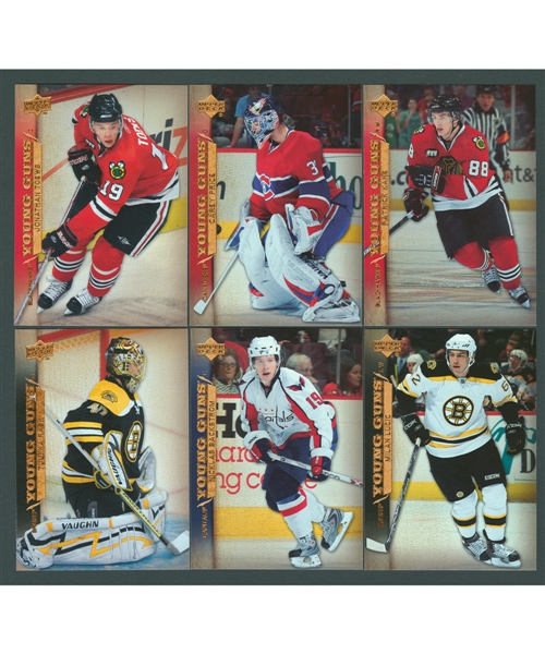 2007-08 Upper Deck Hockey Complete 500-Card Set with All Young Guns Including Price, Kane and Toews RCs