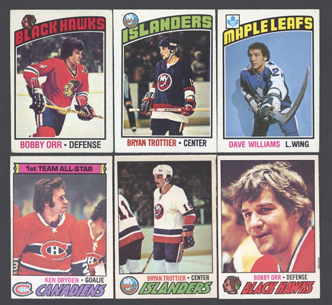 1976-77 and 1977-78 O-Pee-Chee Hockey Complete 396-Cards Sets 