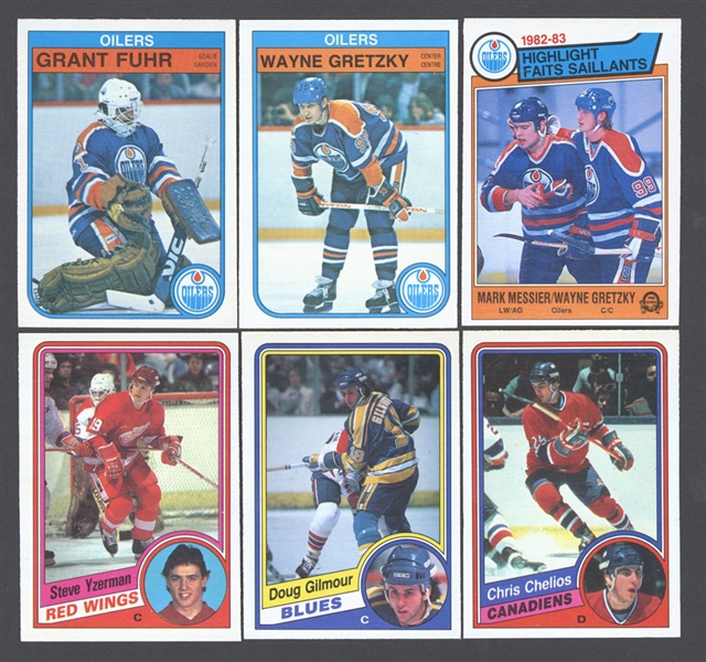 1982-83 to 1984-85 O-Pee-Chee Hockey Cards (2400+) Including Near Sets/Possible Sets - Numerous Rookies