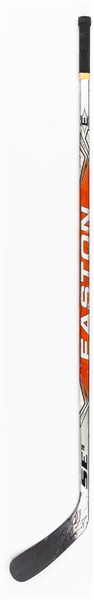 Ryan Getzlafs Late-2000s Anaheim Ducks Signed Easton SE16 Game-Used Stick