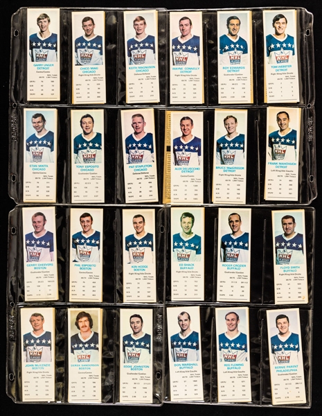 1970-71 Dads Cookies Hockey Complete 144-Card Set and 1982-83 Wayne Gretzky Neilson Complete 50-Card Hockey Set