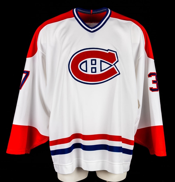 Dave Mansons 1996-97 Montreal Canadiens Game-Worn Jersey with LOA