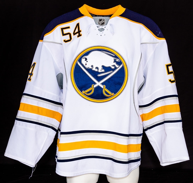 Zach Kassian’s 2011-12 Buffalo Sabres Game-Worn Rookie Season Jersey with Team COA – Photo-Matched!