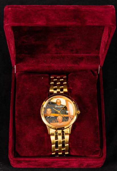 "Montreal Classic" Richard, Beliveau and Lafleur Limited-Edition Montreal Canadiens Watch in Original Box