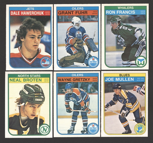 1982-83 O-Pee-Chee Hockey Complete 396-Card Set Plus 2400+ Extra Cards