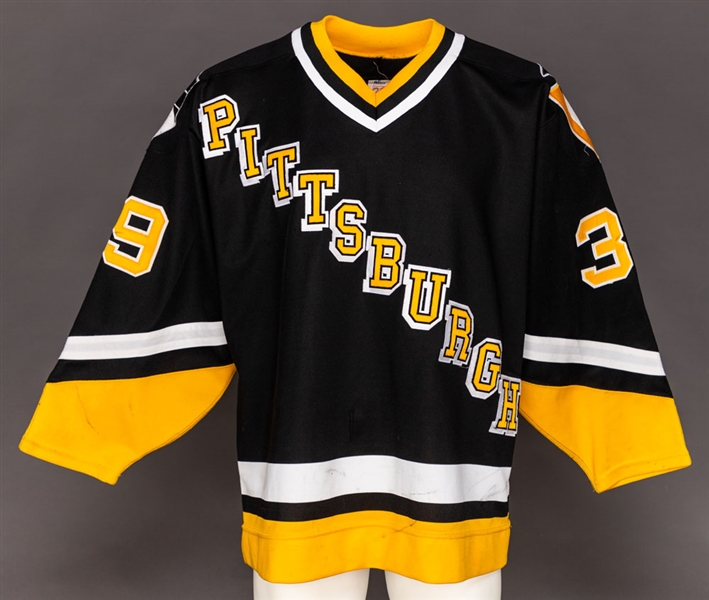 Mike Needhams 1993-94 Pittsburgh Penguins Game-Worn Jersey