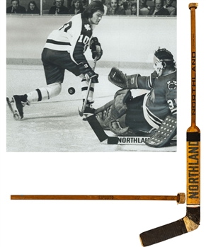 Tony Espositos Mid-1970s Chicago Black Hawks Northland Game-Used Stick