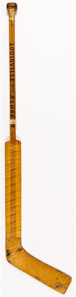 Dave Dryden’s Early-to-Mid-1970s Game-Used Stick Attributed to the 1974-75 WHA Chicago Cougars 