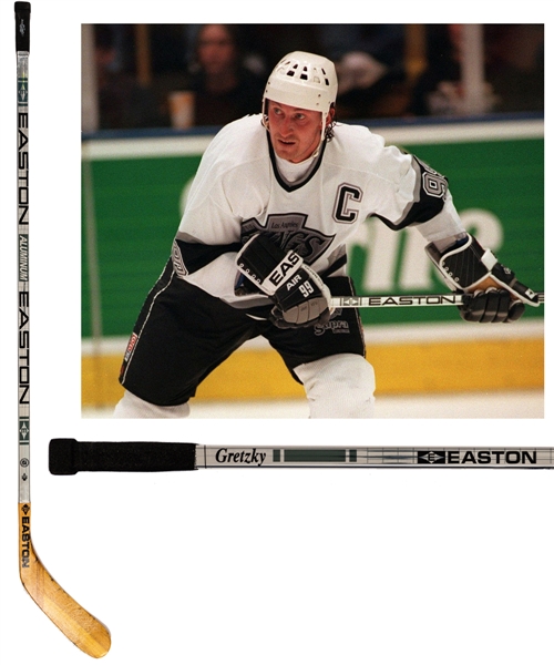 Wayne Gretzkys 1994-95 Los Angeles Kings Easton Aluminum Game-Used Stick