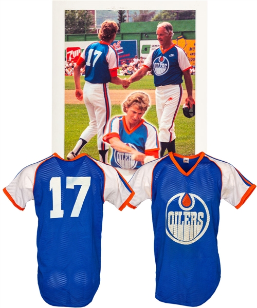 Wayne Gretzky’s 1983 Edmonton Oilers Game-Worn Charity Softball Uniform with LOA