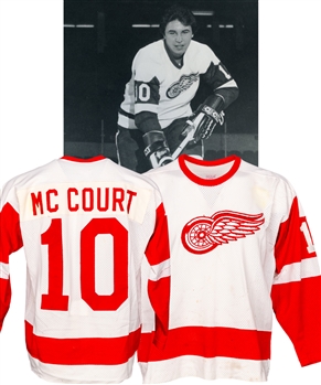 Dale McCourts 1978-79 Detroit Red Wings Game-Worn Jersey 