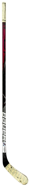 Gabriel Landeskogs 2019-20 Colorado Avalanche Bauer Vapor Game-Used Playoff Stick