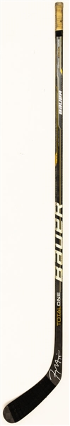Tyler Seguin’s 2010-11 Boston Bruins Signed Bauer Total One Game-Used Rookie Season Stick with COA – Stanley Cup Championship Season! 