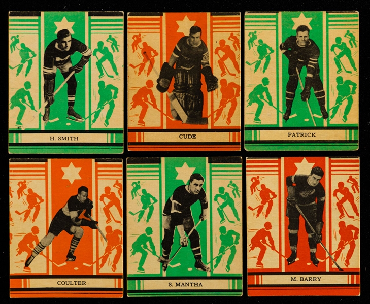 1935-36 O-Pee-Chee V304 Series "C" Hockey Complete 24-Card Set 