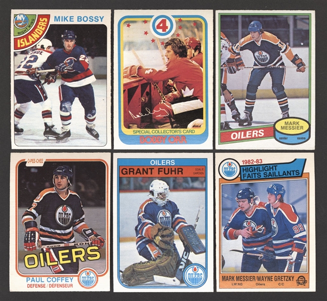 1978-79 to 1983-84 O-Pee-Chee Hockey Sets/Near Complete Sets (5)