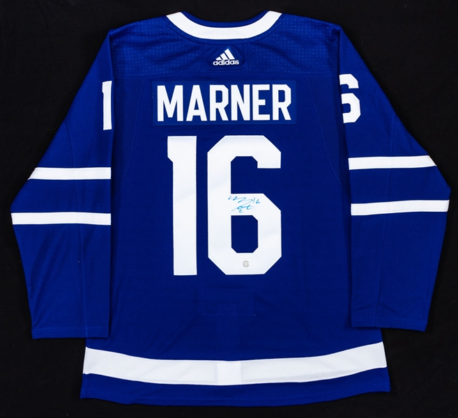 Mitch Marner Signed Toronto Maple Leafs Alternate Captain’s Jersey with COA
