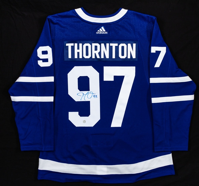 Joe Thornton Signed Toronto Maple Leafs Jersey with COA 