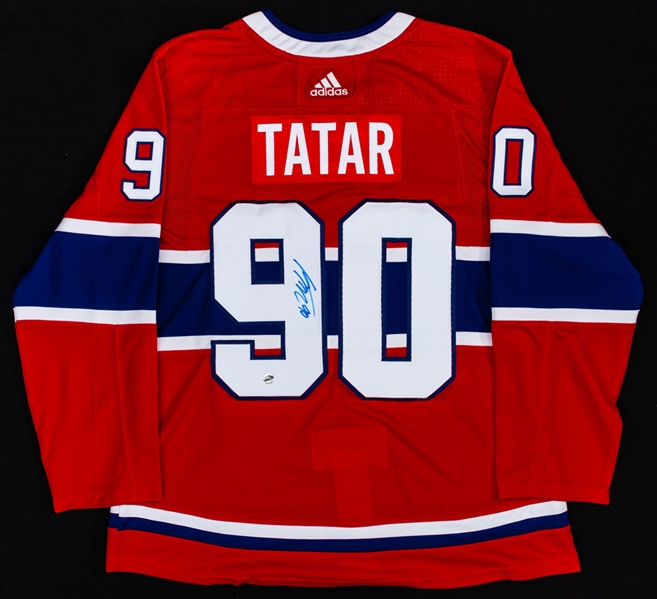 Tomas Tatar Signed Montreal Canadiens Jersey with COA 