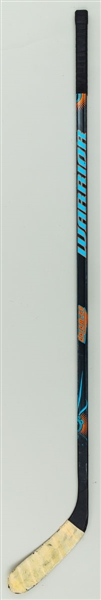 Ilya Kovalchuks Mid-to-Late-2000s Atlanta Thrashers Warrior Dolomite Graphite Game-Used Stick from the Personal Collection of an Important Hockey Executive with His Signed LOA 