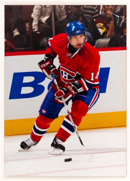 Tomas Plekanec Photo Display from the Montreal Canadiens Archives (20” x 28”)