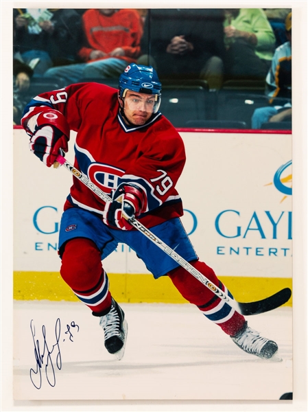 Andrei Markov Photo Display (pre-lockout) from the Montreal Canadiens Archives (20” x 28”)