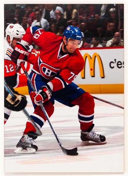 Andrei Markov Photo Display from the Montreal Canadiens Archives (20” x 28”)
