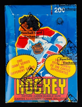 1980-81 O-Pee-Chee Hockey Wax Box (48 Unopened Packs) - BBCE Certified - Mark Messier and Ray Bourque Rookie Card Year! – Numerous Wayne Gretzky 2nd Year Cards!
