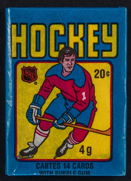 1979-80 O-Pee-Chee Hockey Wax Pack - Wayne Gretzky Rookie Card Year