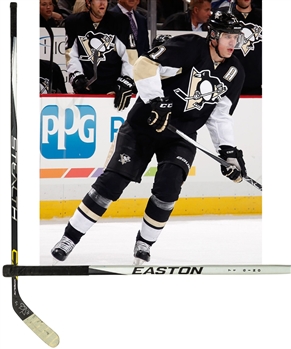 Evgeni Malkins 2015-16 Pittsburgh Penguins Signed Easton Stealth CX Game-Used Stick - Stanley Cup Championship Season!